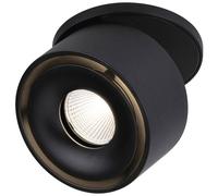 Paulmann 93379 LED recessed luminaire Gil 3-Step-Dim Round incl. 3 x 6 Watt dimmable Black matt Gold recessed Spotlight Aluminium spot 2700 K Coin