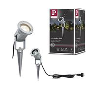 Paulmann 93751 Outdoor Plant Light Spike Special Line Outdoor Light Spotlight IP65 GU10 Aluminium Spotlight Max 1 x 28 W Ground Spike Light Without Bulb