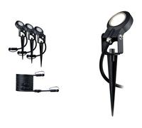 Paulmann 93921 Outdoor Plug & Shine Ground recessed Lighting IP67 875lm 3000K 8W 24V Asymetric Anthracite alu