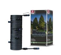 Paulmann 93931 Outdoor Plug & Shine Cable IP68 15m 1 in-7 Out 2x1,5mm² Black Plastic, 1500 x 1.5 x 1.5 cm