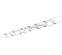 Paulmann 941.06 RoundMac LED Wire System Spot Lights - Tension Wire Lighting Set w/ 6 Round Lamps, 10m Cable Wire & Transformer - Indoor Lighting for Ceiling or Wall in White Matte max 24W 2700K