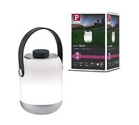 Paulmann 94210 Outdoor LED Clutch Battery-Powered luminaire incl. 1x1.6 watt dimmable Mobile Light Grey Battery-Powered lamp Plastic Cable-Free 3000 K