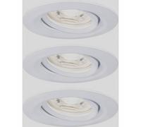 Paulmann 94305 Nova Mini LED Recessed Lights 3-pc Set 4W Aluminium