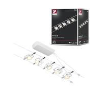 Paulmann 94432 CorDuo Lighting Set - Mac II DC, Max 5 x 10 Watt Extendable Wire Cable, Matt White Plastic GU5.3 System Without Bulbs [Energy Class A++]