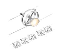Paulmann Wire Cardan cable system 5-bulb 5m chrome