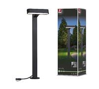 Paulmann 94546 Plug & Shine LED outdoor luminaire Plug & Shine bollard light Ito IP65 incl. 1x6W dimmable Anthracite Metal, Plastic 3000K