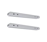 Paulmann 94603 System Mounting Set Bracket Set of 2 Wire Rope Metal Rail, Chrome matt