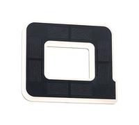 Paulmann 94650 LED Solar House Number A IP44 Warm White Battery Replaceable Including 1 x 0.2 Watt Solar Light Black Plastic Solar Light 3000 K