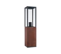 Paulmann 94676 LED Outdoor luminaire Light Object Timba IP44 600 mm Bollard Light lamp not Included Rectangular max. 60 watt Outdoor Wood E27