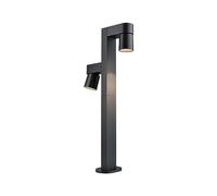 Paulmann 94824 LED Bollard Light Kimu IP44 822mm 3000K 2x8W 2x500lm 230V 70° Anthracite Aluminium Outdoor luminaire