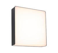 Paulmann 94840 LED Outdoor Wall luminaire Azalena Motion Sensor with high Frequency Sensor IP44 250x97mm 3000K 8.5W 700lm 230V Anthracite