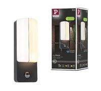 Paulmann 94853 LED Outdoor Wall luminaire Bonnie Motion Sensor Insect-Friendly & seawater-Resistant IP44 93x77mm 2200-3000K 8.5W 560lm 230V Anthracite