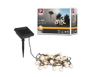 Paulmann 94874 Solar Fairy Lights Soala IP44 3000K 30x3lm Black
