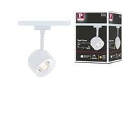 Paulmann 94893 Pane URail LED spot 650lm 7.4W 3000K 230V Signal White Rail System.