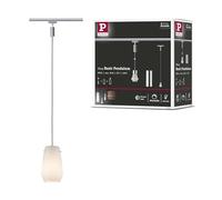 Paulmann 95436 2Easy URail Pendant E27 max. 20W dimmable 230V Chrome matt, Chrome Rail System - Choose Any lamp