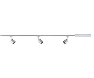 Paulmann 95462 Cover URail Basic Set GU10 max. 3x10W dimmable 230V Chrome matt, Chrome Rail System - Choose Any lamp