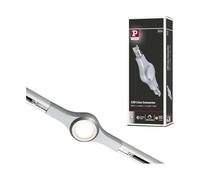 Paulmann 95477 URail Illuminated line Connector 189x57mm 5.3W Chrome matt Rail System