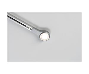 Paulmann 95496 URail End Caps 2-Piece Set Chrome Matt