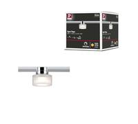Paulmann 95502 Topa Dot URail LED Individual spot 350lm 4.9W 2700K dimmable 230V Chrome, Clear, Satin Rail System