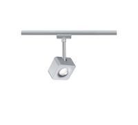 Paulmann 95510 Cube URail LED Individual spot 540lm 8W 2700K dimmable 230V Chrome matt, Chrome Rail System