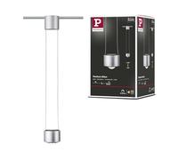 Paulmann 95520 Aldan URail LED Pendant 880lm / 480lm 8.5 / 1x4.5W 2700K dimmable 230V Chrome matt, Black Rail System