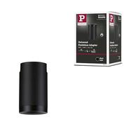 Paulmann 95553 Universal URail Pendant Adapter max. 100W 230V Black matt Rail System