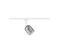 Paulmann 95700 URail Rail spot Blossom G9 max. 10W dimmable 230V Signal White, Smoke Glass