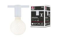 Paulmann 95702 URail Rail spot Socket E27 max. 20W dimmable 230V Signal White