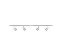 Paulmann URail Blossom basic set, chrome, smoky