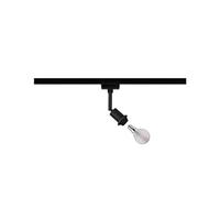 Paulmann 96913 DecoSystems Basic URail Individual spot E14 max. 20W dimmable 230V Black matt Rail System - Choose Any lamp