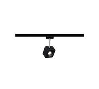 Paulmann 96923 Cube URail LED Individual spot 540lm 8W 2700K dimmable 230V Black matt, Chrome Rail System