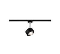 Paulmann 96927 Aldan URail LED Individual spot 498lm 8W 2700K dimmable 230V Black matt, Chrome Rail System