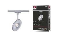 Paulmann 96936 Sphere URail LED Individual spot 493lm 7W 2700K dimmable 230V Chrome matt, Chrome Rail System