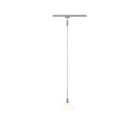 Paulmann 96972 Sarrasani URail Pendant E14 max. 20W dimmable 230V Chrome matt, Opal Rail System - Choose Any lamp