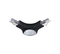 Paulmann 96997 URail L-connector illuminated 141x141mm 5,3W black matt rail system