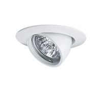 Paulmann 98773 Premium Recessed Light Set Tilting max 50W 12V GU5,3 99mm White alu zinc