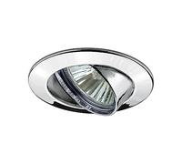 Paulmann 98943 Premium Recessed Light swiveling max 50W 230V GU10 83mm Chrome alu zinc