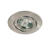 Paulmann 98968 Quality Recessed Light swiveling max 50W 12V GU5,3 110mm Brushed Iron Sheet Steel