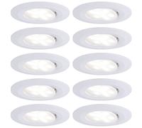 Paulmann 99927.0 Calla LED Recessed Light Set 18W IP65 Matt White