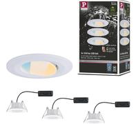 Paulmann 99935 Calla LED recessed luminaire Round Set of 3 incl. 3x5.5W IP65 re
