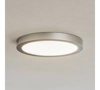 Paulmann Abia LED panel Ø 30cm 2,700 K chrome matt