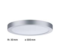 Paulmann Abia LED panel Ø 30cm 4,000 K chrome