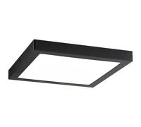 Paulmann Abia LED Panel 22W Warm White Black Matte Modern Design