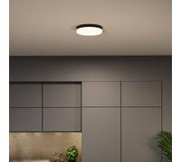 Paulmann Amalie LED ceiling lamp, 3-step dimmable, black
