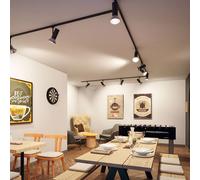 Paulmann 96979 Apol URail Individual spot E27 max. 50W dimmable 230V Black Rail System - Choose Any lamp