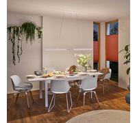 Paulmann Aptare LED hanging light, white, 2700K, smart, dimmable