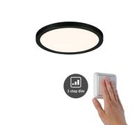 Paulmann Areo Panel 3stepdim black Ø17.5cm 3,000K