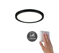 Paulmann Areo Panel 3stepdim black Ø17.5cm 4,000K