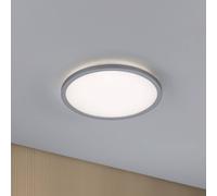 Paulmann Atria Shine LED panel, chrome, Ø29cm, 3000K, on/off, IP20