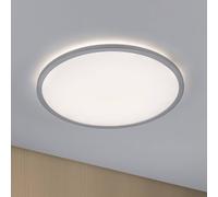 Paulmann Atria Shine LED panel, chrome, dimmable, Ø 42 cm